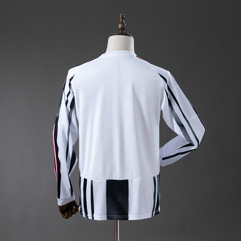 Camisa I Manga Longa Juventus 25/26 Modelo Torcedor