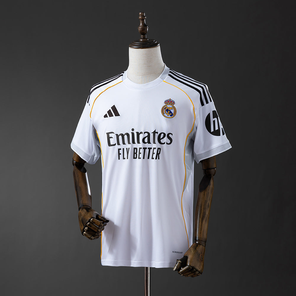 Camisa I Real Madrid 25/26 Modelo Torcedor