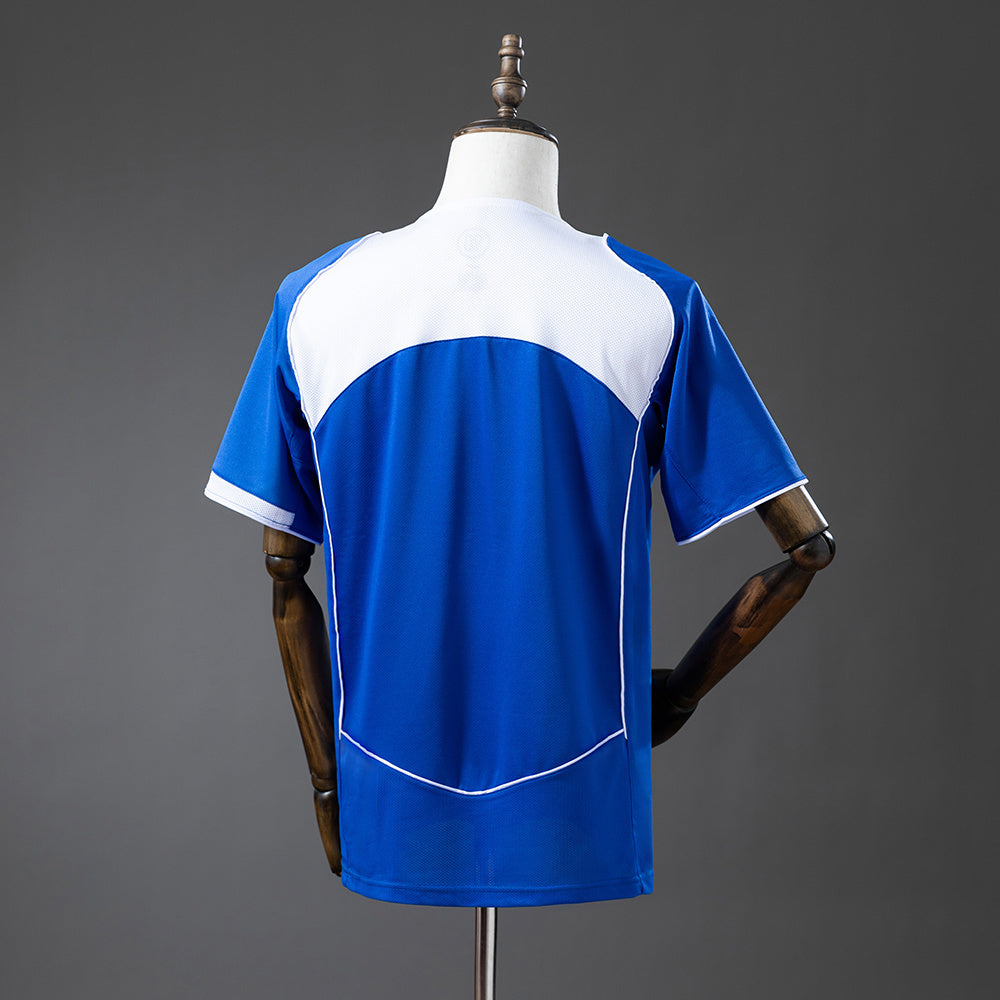 Camisa II Retrô Seleção Brasil 03/04 Modelo Torcedor