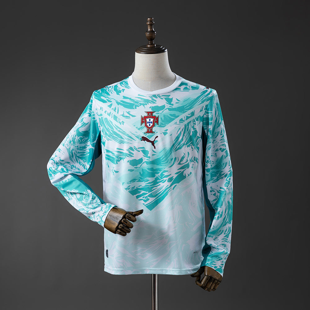 Camisa II Manga Longa Seleção Portugal 26/27 Modelo Torcedor