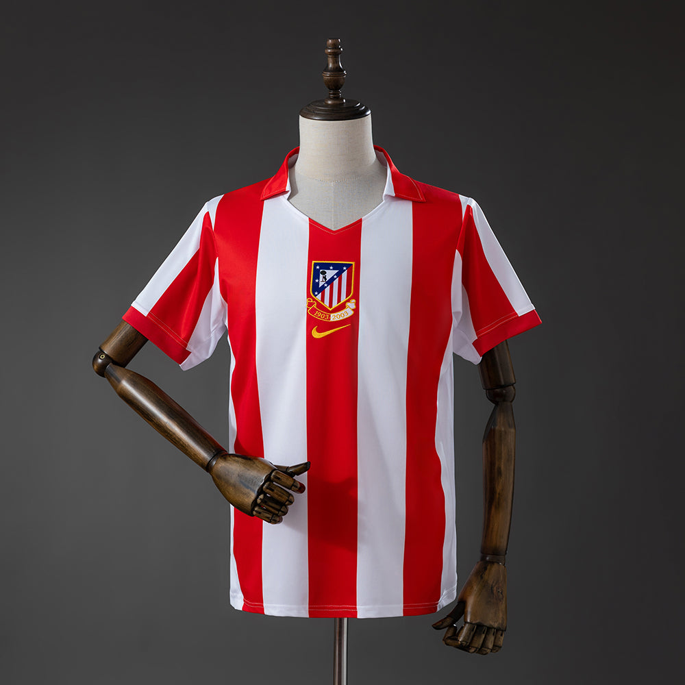 Camisa I Retrô Atlético de Madrid 03/04 Modelo Torcedor