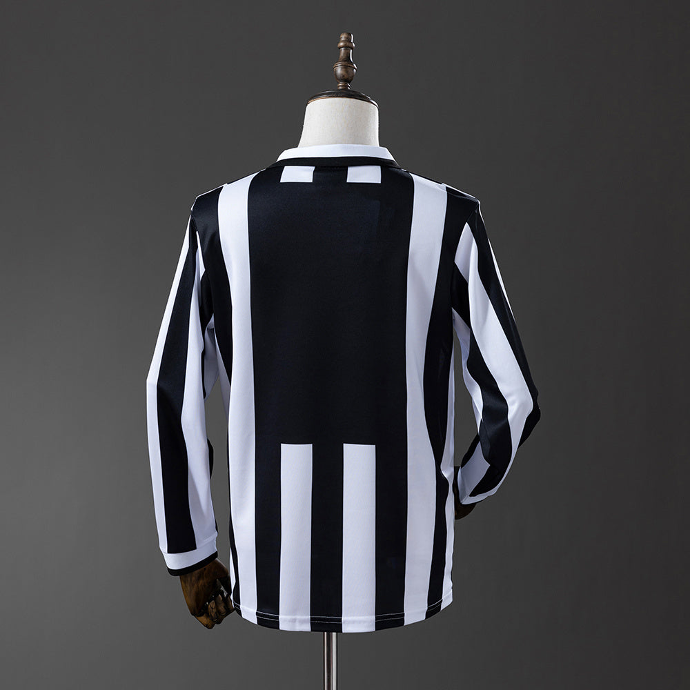 Camisa Retrô Manga Longa Juventus 95/96 Modelo Torcedor