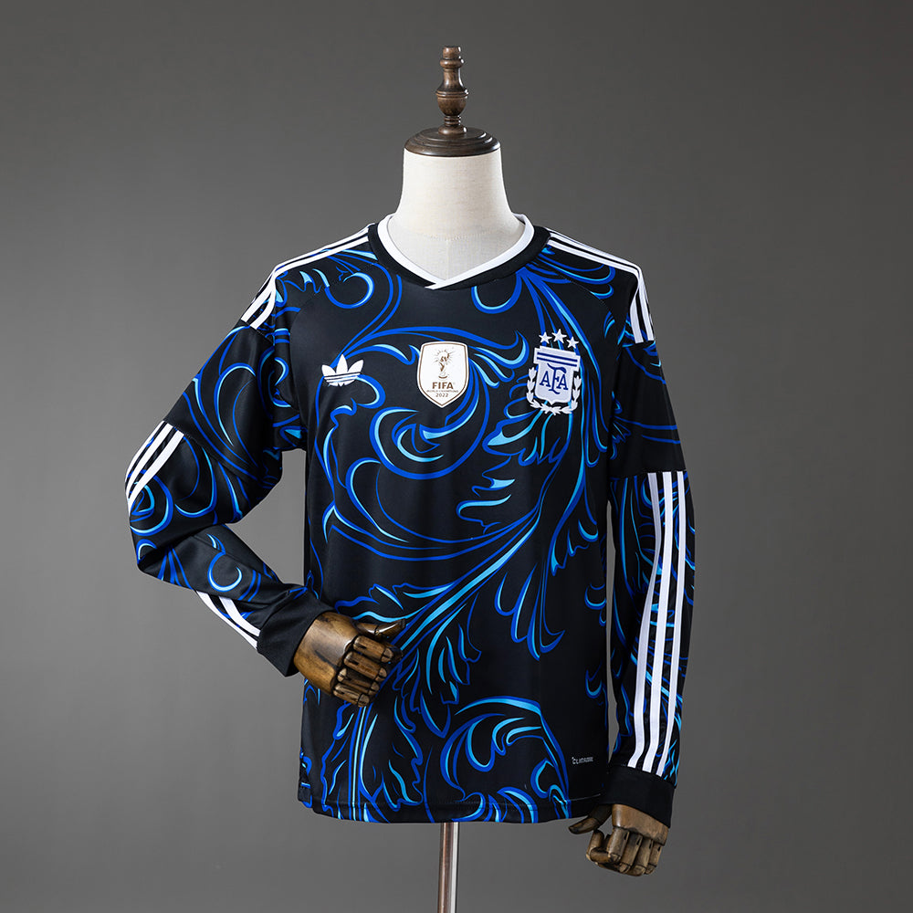 Camisa II Manga Longa Seleção Argentina 26/27 Modelo Torcedor