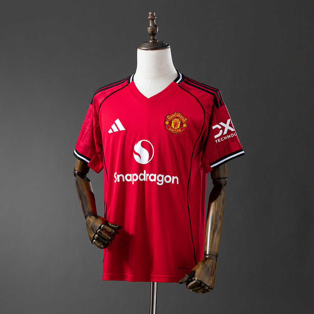 Camisa I Manchester United 25/26 Modelo Torcedor