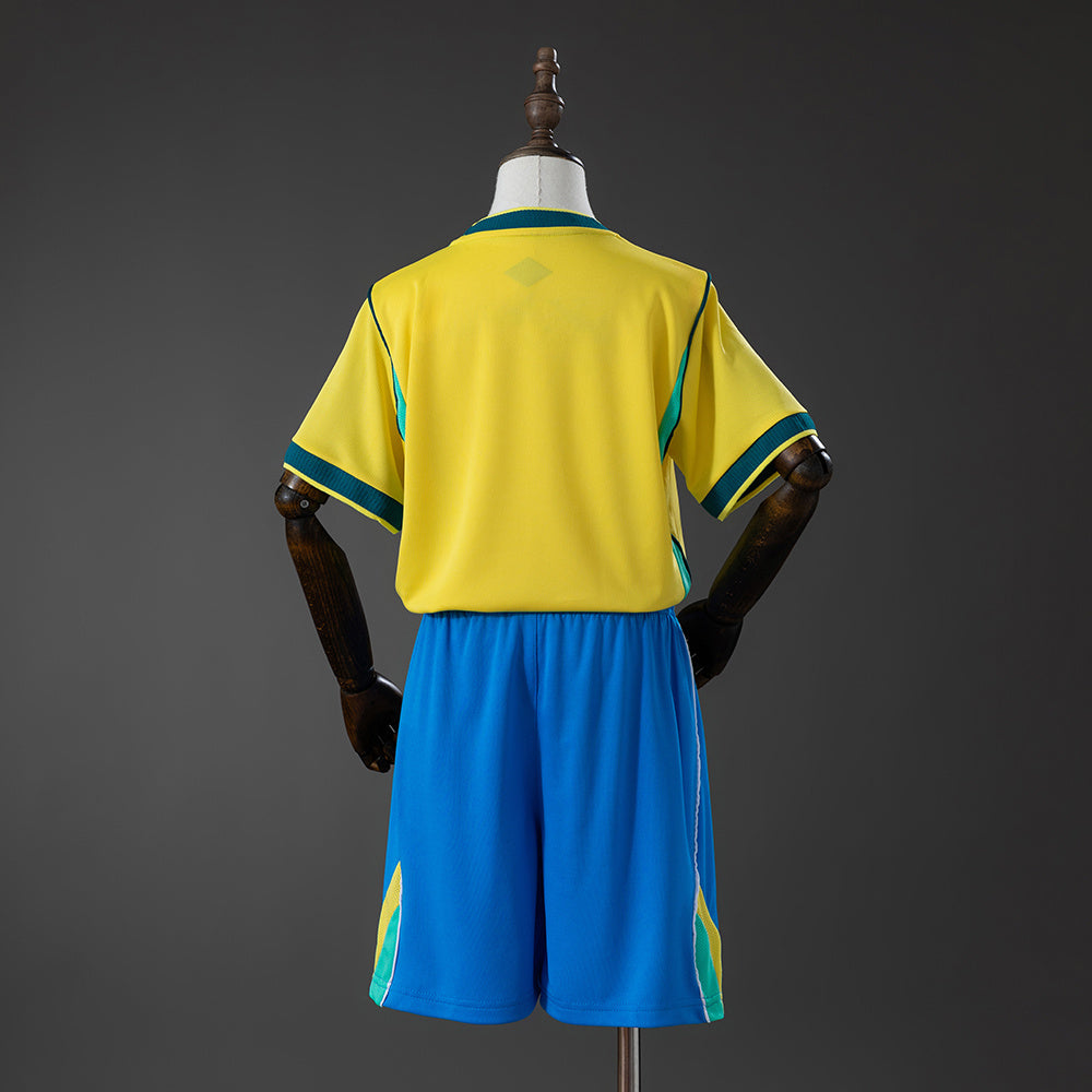 Kit Infantil Camisa I Seleção Brasil 26/27