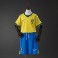 Kit Infantil Camisa I Seleção Brasil 26/27