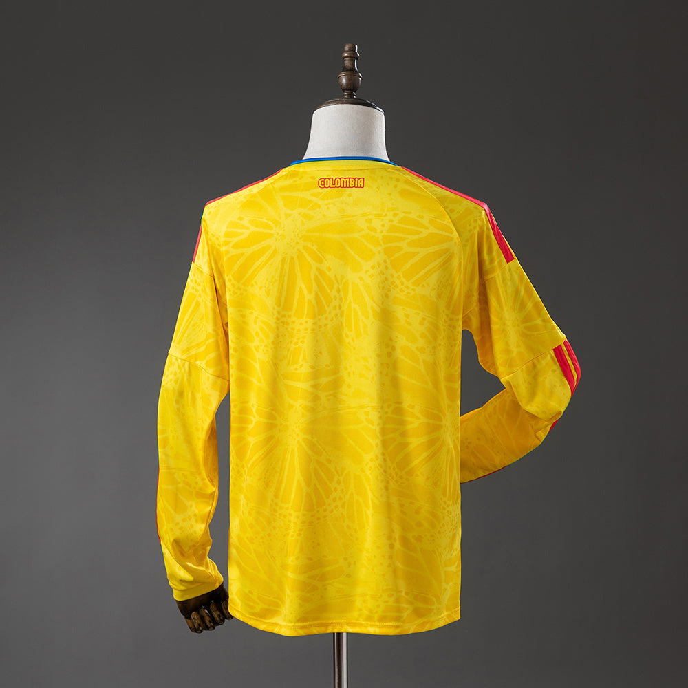 Camisa I Manga Longa Seleção Colômbia 26/27 Modelo Torcedor