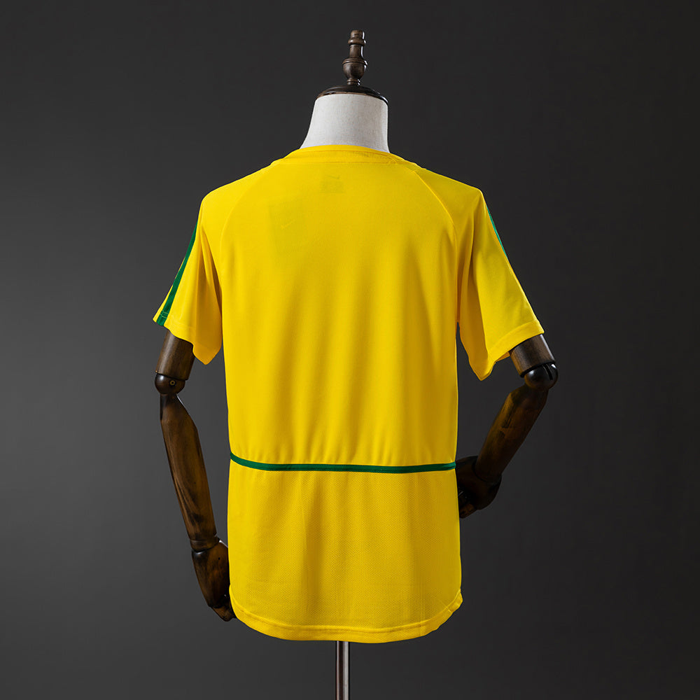 Camisa Retrô Seleção Brasil 01/02 Modelo Torcedor