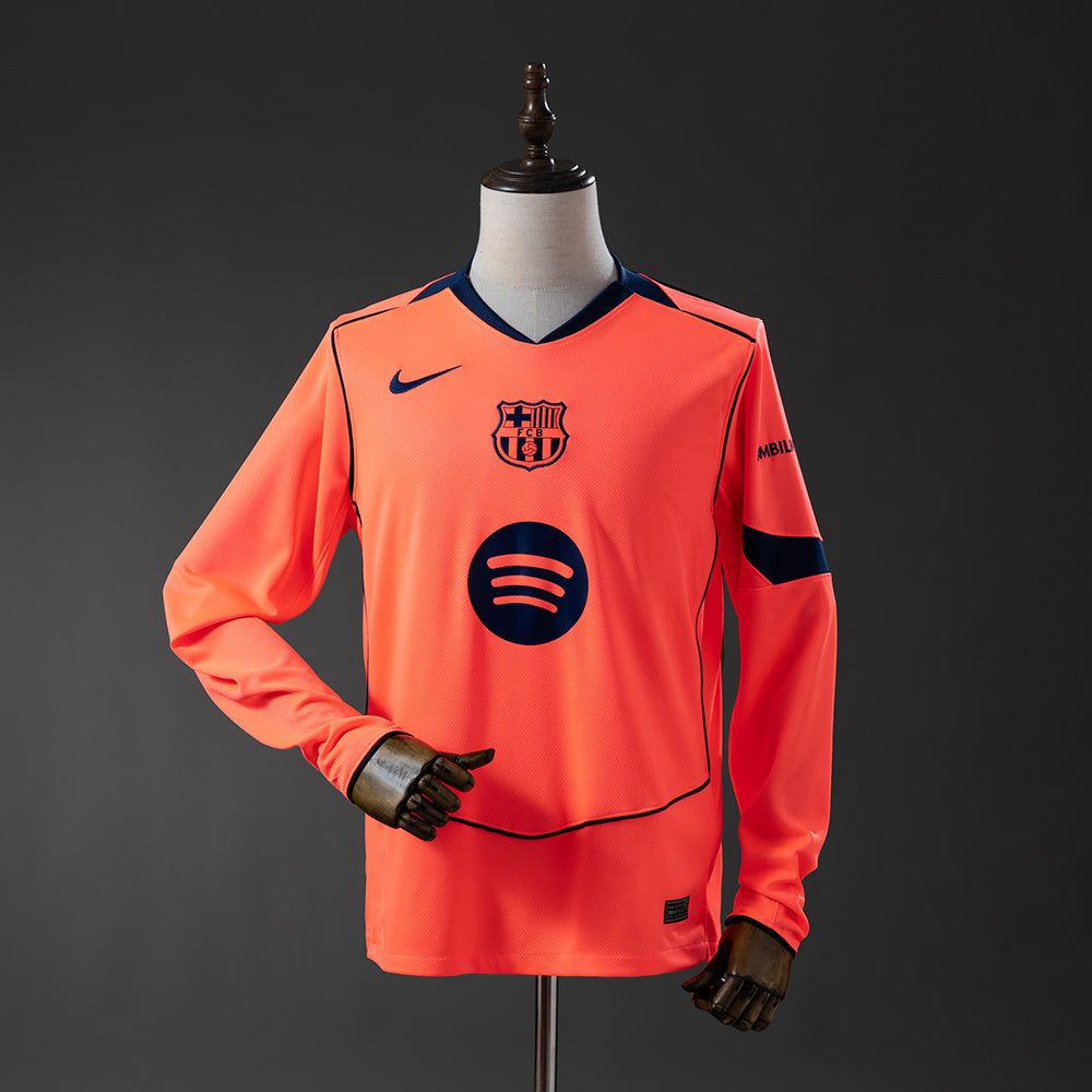 Camisa III Manga Longa Barcelona 25/26 Modelo Torcedor