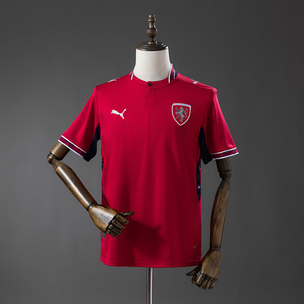 Camisa I Seleção República Tcheca 26/27 Modelo Torcedor