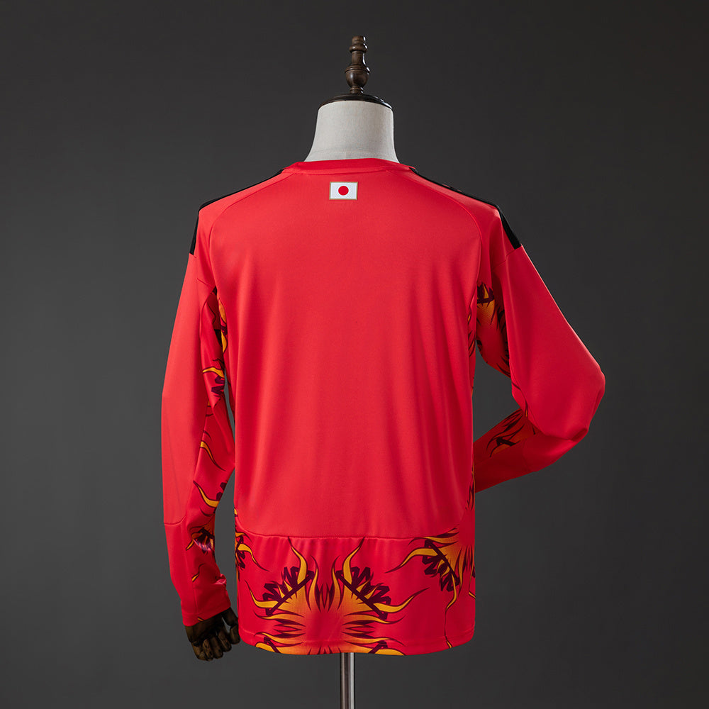 Camisa I Goleiro Manga Longa Seleção Japão