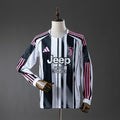 Camisa I Manga Longa Juventus 25/26 Modelo Torcedor