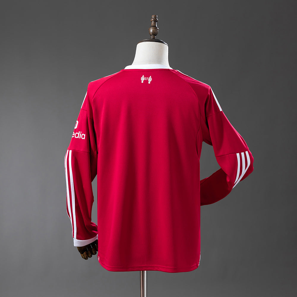 Camisa I Manga Longa Liverpool 25/26 Modelo Torcedor