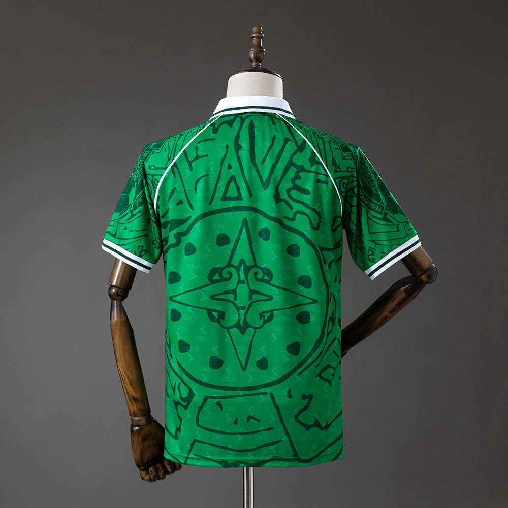 Camisa I Retrô Seleção México 99/00 Modelo Torcedor