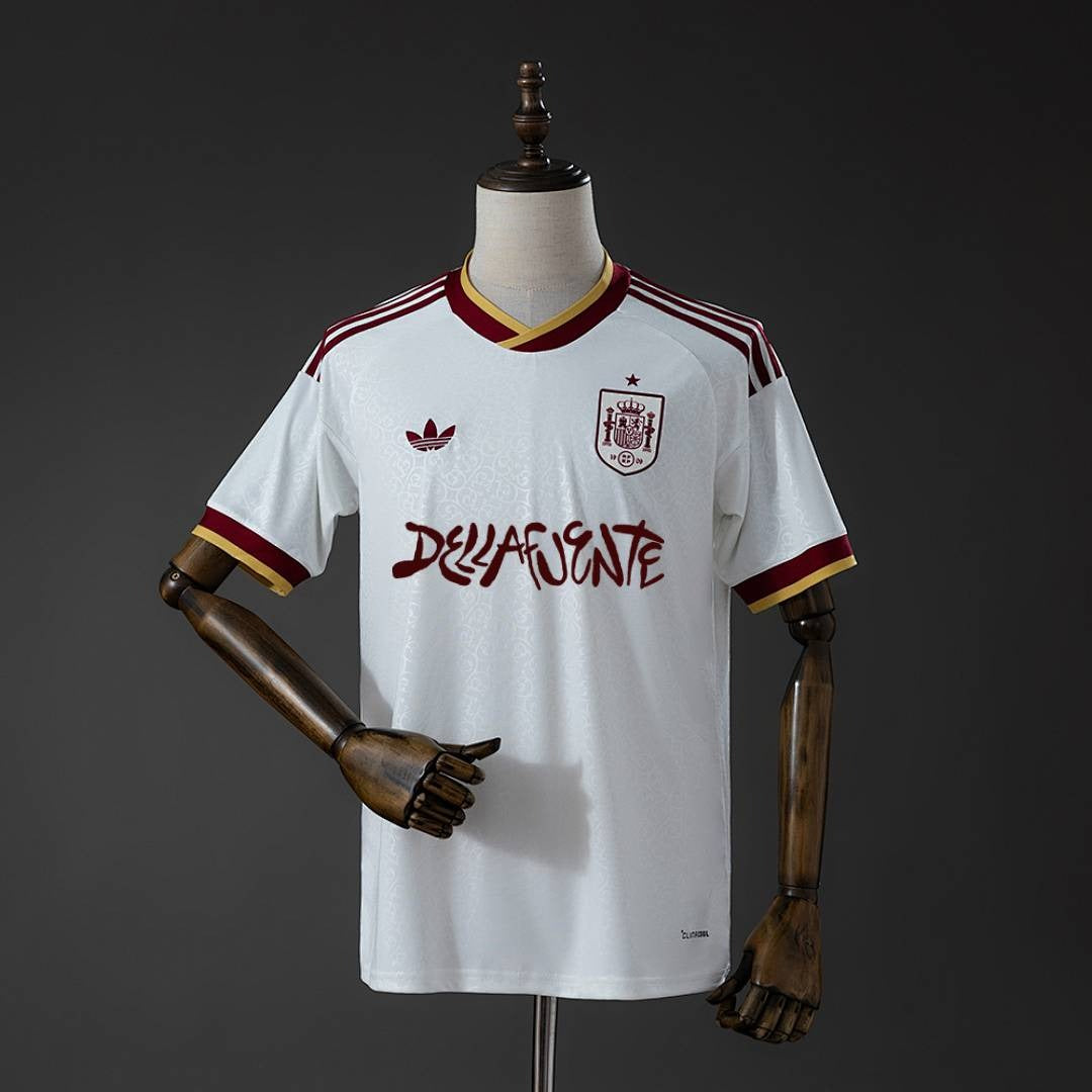 Camisa II Seleção Espanha x Dellafuente 26/27 Modelo Torcedor